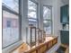 Charming window seat and lanterns add character to this home's sunny dining area at 4267 Federal Blvd, Denver, CO 80211