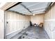 Empty garage space with concrete floor and unfinished drywall, ready for use at 5660 S Algonquian Way # C, Aurora, CO 80016