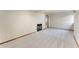 A cozy finished basement featuring a fireplace, carpet flooring and recessed lighting at 6323 S Sicily Way, Aurora, CO 80016
