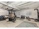 Finished basement with full gym including weights and machines at 23692 E 40Th Ave, Aurora, CO 80019