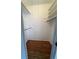 Large closet with double hanging rods and shelving at 7101 W Yale Ave # 1206, Denver, CO 80227