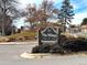 Photo of community entrance sign for The Village at 7101 W Yale at 7101 W Yale Ave # 1206, Denver, CO 80227