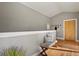 Open entryway with a comfortable bench and storage for bags at 1960 Wabash St, Denver, CO 80220