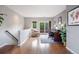 Upstairs office featuring a desk, chair, and balcony with views of the neighborhood at 2 S Monroe St, Denver, CO 80209