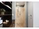 Custom shower featuring beautiful tile work and dual shower heads at 2 S Monroe St, Denver, CO 80209