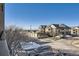 Aerial view of community with parking and homes at 23406 E 5Th Pl # 203, Aurora, CO 80018