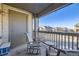 Relaxing balcony with seating area, offering views of the community at 23406 E 5Th Pl # 203, Aurora, CO 80018