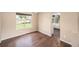 Cozy dining area with hardwood floors and views of the backyard at 5573 S Taft St, Littleton, CO 80127