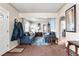 Comfortable living room with natural light and two sofas for seating at 75 Vrain St, Denver, CO 80219