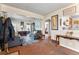 Inviting living room featuring neutral paint colors and comfortable seating at 75 Vrain St, Denver, CO 80219