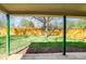 Charming backyard with lush green grass, a mature tree, and a privacy fence, offering a serene outdoor retreat at 1669 S Kearney St, Denver, CO 80224