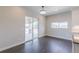 Bright dining area with sliding glass door, hardwood floors and natural light at 29585 E 165Th Ave, Brighton, CO 80603