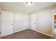 Spare bedroom with carpeted floor and neutral walls at 4625 S Huron St, Englewood, CO 80110