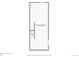 Floor plan displaying the dimensions of the unfinished basement at 13244 Kearney St, Thornton, CO 80602