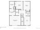 Second floor plan showcasing bedroom, bathroom, and closet layouts at 13244 Kearney St, Thornton, CO 80602