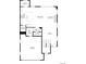 Detailed floor plan showcasing the layout, dimensions, and flow of the kitchen, living, bath, and garage areas at 779 Kohlor Dr, Lafayette, CO 80026