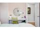 Bedroom with desk area; ideal for study or creative pursuits at 6219 S Krameria St, Centennial, CO 80111