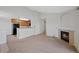 Open floorplan view of the living room and kitchen at 23451 E 5Th Dr # 203, Aurora, CO 80018