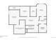 Here is the basement floorplan highlighting bedrooms, closets, bonus room, Gathering room, utility room, bathroom, and stairs at 333 Mesa St, Brighton, CO 80601