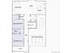 Floor plan featuring a tandem 3-car garage and Next Gen Living area at 585 Twilight St, Erie, CO 80516