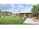 Rendering of a park with covered picnic area, tennis courts, barbecue, and a spacious lawn for activities at 1785 Grayside Cir, Castle Rock, CO 80109