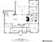 First floor plan featuring living room, game room, office, bedrooms, and storage at 10601 E Crestline Ave, Englewood, CO 80111