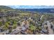 Panoramic aerial showcasing the town and neighborhood; an ideal place to call home at 15785 W Second Ave, Golden, CO 80401