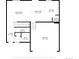 Main level floor plan with living room, dining area, kitchen, pantry, foyer, utility, bath and garage at 42853 Ivydel St, Elizabeth, CO 80107