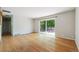 Spacious living room with hardwood floors and sliding doors to outdoor area at 2901 Lorraine Ct, Boulder, CO 80304