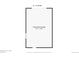 Floor plan showing layout of detached garage at 2690 Magnolia St, Denver, CO 80207