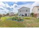 Landscaped backyard with flowers and wooden fence, offering privacy and charm at 249 Vista Blvd, Brighton, CO 80603