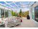 Outdoor patio features a seating area, an outdoor dining space and a grill at 5969 S Humboldt Ct, Centennial, CO 80121