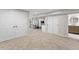 Spacious basement includes multiple closets and provides plenty of open space at 6681 Secrest Cir, Arvada, CO 80007