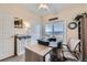 Comfortable home office featuring a modern desk, neutral tones, and natural light for a productive workspace at 1335 Villa Grv # 30, Monument, CO 80132