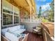 Cozy patio with comfortable seating and pleasant outdoor ambiance at 230 W Jamison Cir # 31, Littleton, CO 80120