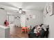 ' playroom with fun decor, a futon, and a table with chairs at 5562 Gibraltar St, Denver, CO 80249