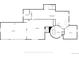 Floorplan of the basement, garage, recreation room, bath and storage at 22081 Paradise Cir, Golden, CO 80401