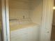 Convenient laundry area with washer and dryer hookups at 2239 Calais Dr # E, Longmont, CO 80504