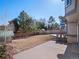 Well-maintained backyard with a shed, trees, and a concrete patio offering outdoor living at 22 S Indiana Pl, Golden, CO 80401