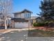 Charming two-story home with attached two car garage and beautifully landscaped front yard at 22 S Indiana Pl, Golden, CO 80401