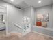 Cozy hallway with bench seating, a picture, and a carpeted staircase at 22 S Indiana Pl, Golden, CO 80401