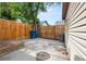 Backyard featuring a concrete patio area at 1057 S Osceola St, Denver, CO 80219