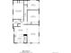 Detailed floor plan showcasing the layout of the home's bedrooms, living spaces, and kitchen at 1057 S Osceola St, Denver, CO 80219