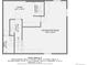Basement floor plan featuring a recreation room, laundry, bath, and utility room at 4934 S Flower Way, Littleton, CO 80123