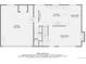 Layout showcases a flowing floor plan with an open living room, kitchen, dining area, and a garage at 4934 S Flower Way, Littleton, CO 80123