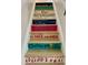 Unique staircase design with decorative colorful book titles at 4934 S Flower Way, Littleton, CO 80123