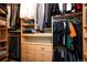 Custom closet with ample shelving and drawers for organized storage at 1720 Wazee St # 3B, Denver, CO 80202