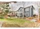 Large backyard showcases patio with pergola, playground, green lawn, and inviting outdoor living spaces at 10882 Bullock Ct, Parker, CO 80134