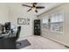 Bedroom with a desk, chair, and a window for natural light and ventilation at 14067 Hudson St, Thornton, CO 80602