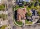 Aerial view of a well-manicured home with an inviting backyard and patio area at 6266 W Prentice Ave, Littleton, CO 80123